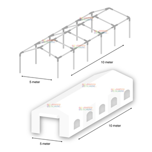 Partytent 10x5 Meter